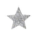 thumbnail image 1 of Led White and Silver Paper Star Large 15.35", 1 of 3