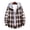 ZD-Coffee, variant on cllios Mens Classic Plaid Jacket Hoodie, Button Up Flannel Shirt Jackets for Men with Hood, Long Sleeve Hooded Plaid Shackets Khaki M