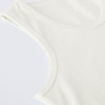 thumbnail image 4 of Birdeem Chemises pour Enfants Sans Manches T-Shirt Graphique Uni Col Rond Crop Top pour Filles et Garçons Débardeur Tee, 4 of 12