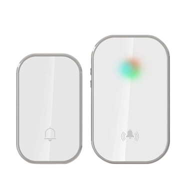 EGNMCR Home Wireless Doorbell AC Digital Music Doorbell One Tow Pager Remote Control Doorphone Wireless Doorbell