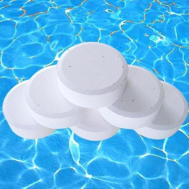 200 Pcs Comprimés de Chlore Multifonctions Désinfection Instantanée pour Piscine Baignoire Spa-yu