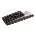 thumbnail image 2 of 3m Gel Wristrest Platform For Keyboard And Mouse - 1 X 25.6 X 10.6 Dimension - Black - Ge, 2 of 4