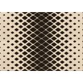 thumbnail image 1 of Ahgly Company Machine Washable Indoor Rectangle Transitional Chocolate Brown Area Rugs, 2' x 4', 1 of 7