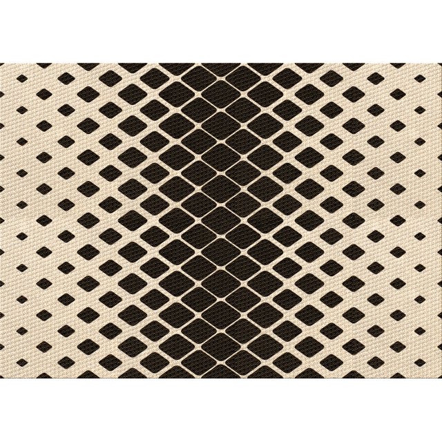 Ahgly Company Machine Washable Indoor Rectangle Transitional Chocolate Brown Area Rugs, 2' x 5'