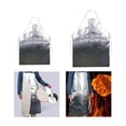 thumbnail image 2 of Heat Resistant Apron Fireproof Thermal Insulation Workshop Aluminum Foil for Crafting Welding, 2 of 6
