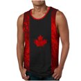 thumbnail image 1 of TopLLC Débardeurs pour Hommes T-Shirts Sans Manches Décontractés Mode Dégradé Imprimé Pull Col Rond Vêtements d'Été, 1 of 4