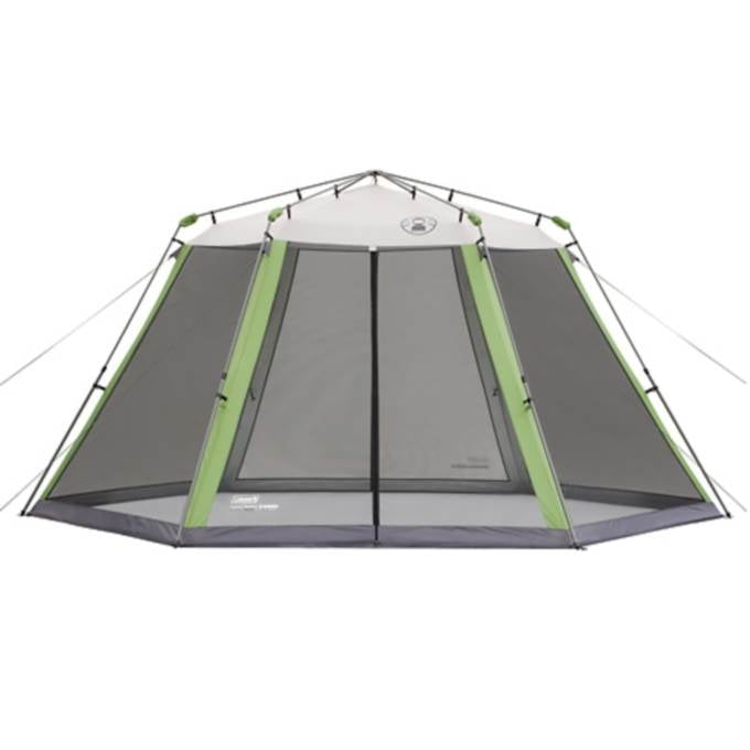 COLEMAN Camping Instant Screened Canopy Tent Shelter w/ Carry Bag