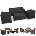 thumbnail image 1 of 4pcs/set Patio Furniture Cover Set, Heavy Waterproof Outdoor Furniture Cover Set,, 1 of 3