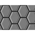 thumbnail image 1 of Ahgly Company Machine Washable Indoor Rectangle Transitional Gray Wolf Gray Area Rugs, 2' x 3', 1 of 7
