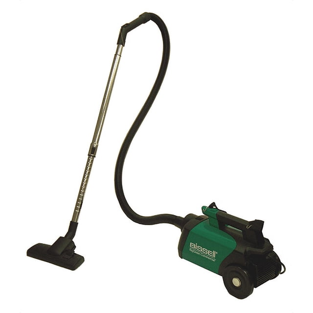 Bissell Commercial Lightweight Bagged Canister Vacuum with 8-Piece Tool Kit | Versatile Cleaning and Efficient Performance