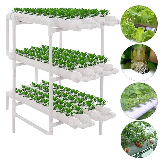 Greenhouse Hydroponic Box Vertical Aeroponic System Indoor Garden Smart Planter For Vetables ,Easy to Use