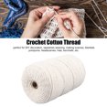 thumbnail image 3 of Embroidery Thread, Widely  273 Yards Cotton Thread 3mm Wide  for Craft DIY, 3 of 8