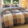 thumbnail image 1 of Dvkptbk Sheet Quilt Cover Summer Single Student Dormitory Three-Piece Set - Skin-Friendly Brushed Single Quilt Cover - Universal for All Seasons Bedding, 1 of 6