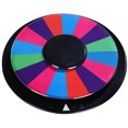 thumbnail image 4 of CIMAXIC Party Prize Wheel Fortune Game Rotating Wheel Double Side Roulette Wheel Party Supplies,9.84"X9.84"X1.57", 4 of 4