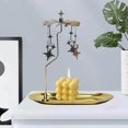 thumbnail image 1 of ziyahi Rotary Rotating Tea Light Candle Holder Living Room Stars, 1 of 9