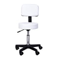 thumbnail image 1 of HOMCOM Tabouret de Massage Réglable Spa Salon de Beauté Chaise Pivotante pour le Visage Élévateur à Gaz Manucure, Blanc, 1 of 6