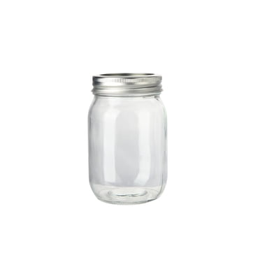 Mainstays Clear Glass Canning Jars, 500ml, 1 Pieces