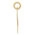 thumbnail image 2 of Diamond2Deal 14K Pendentif Initiale Lettre L en Or Jaune Grand Script pour Femmes, 2 of 5