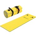 thumbnail image 1 of Soozier 6.5'x2' Roll-Up Water Floating Mat Pool Pad for Recreation Yellow, 1 of 9