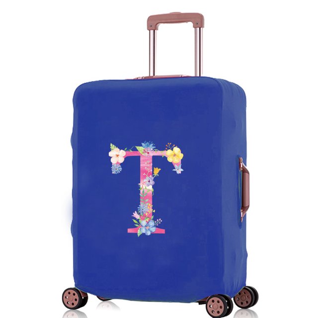 Luggage Covers Travel Accessories Suitcase Cover Protector Reusable Washable 18-32inch Pink Letter Printed Pattern Series 8pink T S