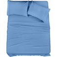 thumbnail image 1 of King Bed Sheet Set Piece Bedding Soft Brushed Microfiber Fabric Shrinkage & Fade Easy Care (), 1 of 7