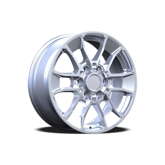 4 x jantes YKW MF28 en alliage Argent de 18x8 pouces