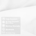 thumbnail image 3 of PiccoCasa 2 Pcs Body Pillowcases Microfiber Envelope Long Pillowcover, Standard White, 3 of 7