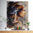 thumbnail image 2 of Design Art - Femme avec Aigles Cheval Blanc, 2 of 5