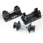 CAP Barbell Adjustabell Dumbbell,25 lb (Single) / 50 lb (Pair)