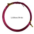 thumbnail image 2 of Craft Wires DIY Handicrafts Braided Thread Good Flexibility Durable Shiny Jewelry Lines Exquisite Design for Sculpturing Deep Powder, 2 of 5