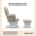 thumbnail image 4 of Chaise et repose-pieds Storkcraft Hoop, 4 of 12