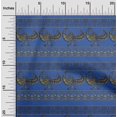 thumbnail image 1 of oneOone Cotton Silk Fabric Floral & Peacock Block Decor Fabric Printed BTY 42 Inch Wide, 1 of 4