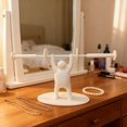 thumbnail image 3 of Funny Weightlifting Figure Desk Organizer Stand Compact Desktop Storage Holder for Jewelry Watches Small Items Home Decor, 3 of 4