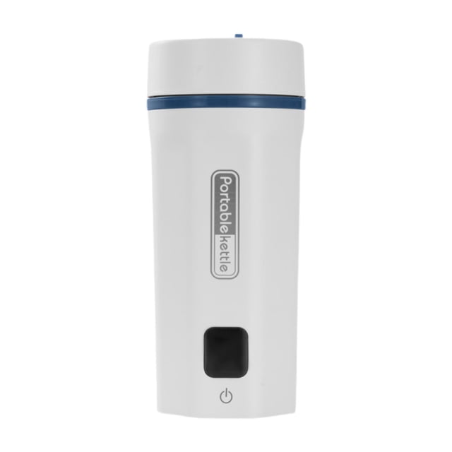 GROWTH TANK Bouilloire Électrique Portable 6 Températures Réglables pour Voiture Bureau Voyage Blanc