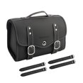 thumbnail image 1 of Color Matching Side Saddlebag Tail Bag Luggage Pouch Storage Black For Motorbike, 1 of 12
