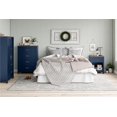 thumbnail image 3 of Ameriwood Home Armada Nightstand, Navy with Walnut top, 3 of 9