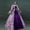 Purple, variant on Fartey Plus Size Womens Victorian Rococo Dress Retro Court Square Neck Victorian Gowns 1800S Renaissance Flared Sleeve Maxi Dresses Cosplay Medieval Costume