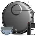 thumbnail image 1 of GOOVI Robot Vacuum and Mop Combo, 2 in 1 Mopping Robotic Vacuum with Schedule, App/Bluetooth/Voice, Max Suction 2000Pa, Self-Charging Robot Vacuum Cleaner, 1 of 8