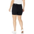thumbnail image 2 of Shorts Denim Jeans Acid Washed Black Active Wear for Summer Juniors Size 5, 2 of 2