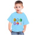 thumbnail image 2 of Chandails pour Filles Tout-Petits Enfants Garçons Filles Mignon Col Rond Imprimé Manches Courtes Haut, 2 of 9