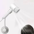 thumbnail image 5 of Amzcrzy Dorm Room Essentials Storage Rack Hair Dryer Bracket Toilet Lazy Hair Dryer Support No Hand Holding Dryer Hands Hair Dryer Storage Rack Wall Hanging No Punching, 5 of 5
