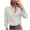 White, variant on Atogsazn Satin Blouses for Women Casual Button Down Silk Work Shirt Business Long Sleeve Tops Clothing Beige M Fashion