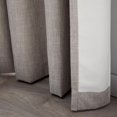 thumbnail image 2 of Bouclair Rideau Occultant Chita Taupe 52x96 Po (132x244 cm), 2 of 10