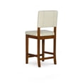 thumbnail image 3 of Tabouret de comptoir crème Augusta, 3 of 8