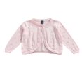 thumbnail image 1 of Cardigan Tricoté pour Bébé Fille à Fleurs Manches Longues avec Boutons, 1 of 6