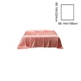 thumbnail image 3 of Chmadoxn Solid Color Silk-Like Satin Bedspread Washable 168x224cm Bedding, 3 of 6