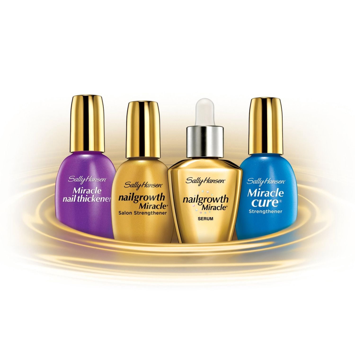 Soin pour la croissance des ongles Sally Hansen Nailgrowth Miracle®, favorise la croissance des ongles sans les rendre cassants, protège contre les ongles qui se fendent, se fissurent et s'écaillent