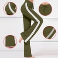 thumbnail image 4 of Meichang Spring Clearance Womens Yoga Pants High Elastic Waist Modal Bootcut Pants Workout Running Yoga Trousers Casual Yoga Gym Leggings with Drawstring, 4 of 9