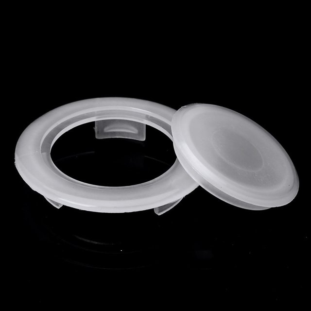 Luckyn 1 Pcs Garden Table Parasol Umbrella Hole Ring Cap Set,2 Inch Outdoor Patio Umbrella Plug,Thicker Hole Ring Plug,White