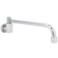 thumbnail image 3 of Faucet Water Copper Alloy Silver Wall-Mounted 360 Degree Rotating Faucet Semi-Automatic Kitchen Water Tap Kitchen Sink Faucets, 3 of 8
